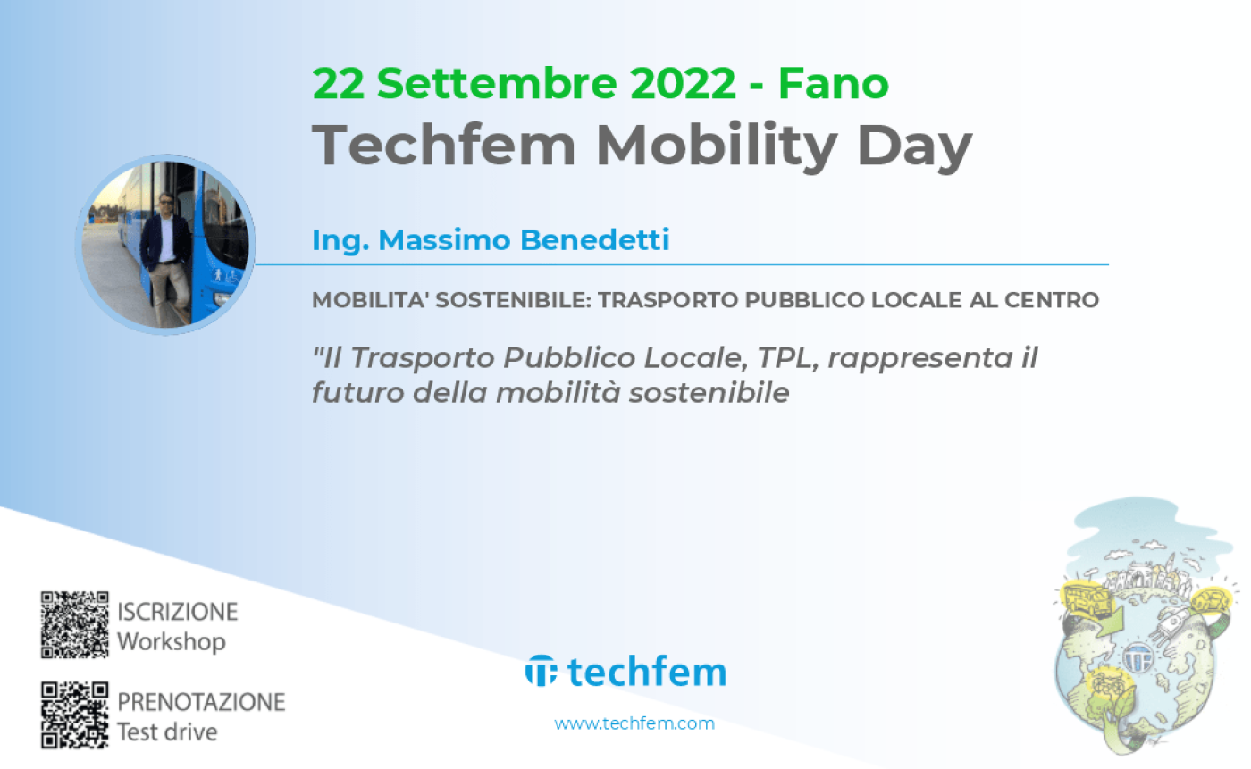 Techfem Mobility Day – Muoversi con Sostenibilità Fano 22.09.2022