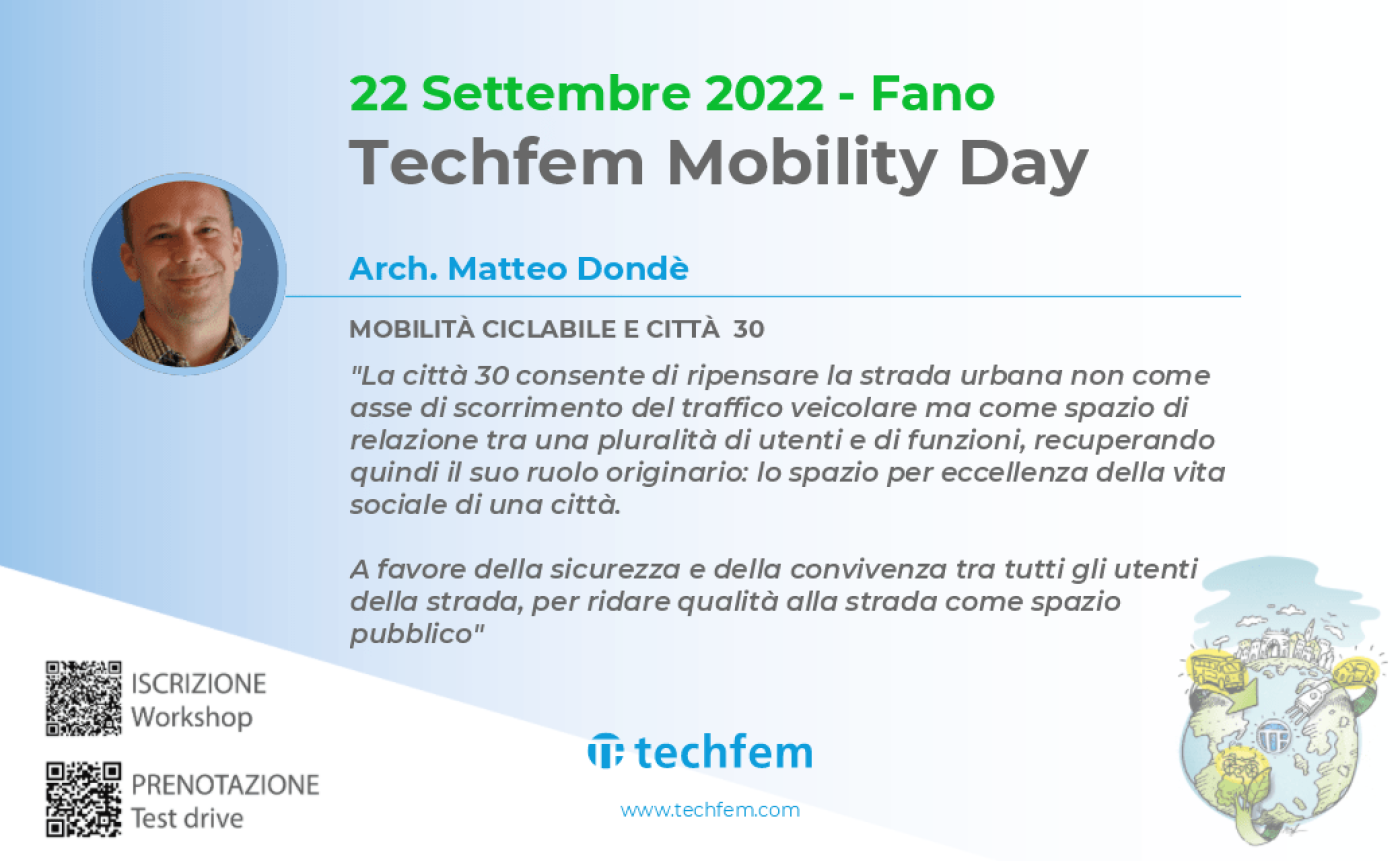 Techfem Mobility Day – Muoversi con Sostenibilità Fano 22.09.2022