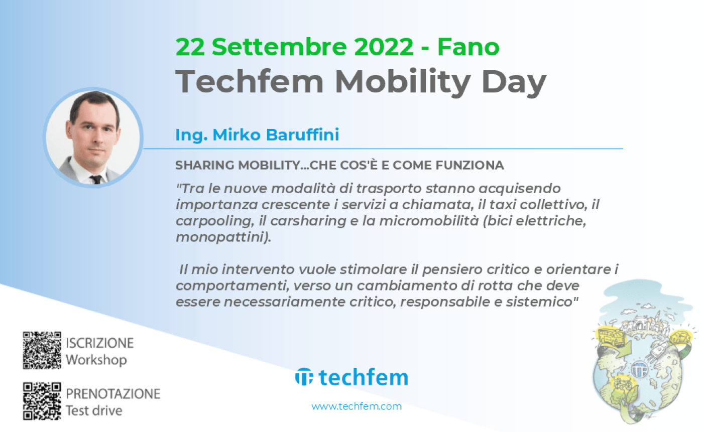 Techfem Mobility Day – Muoversi con Sostenibilità Fano 22.09.2022