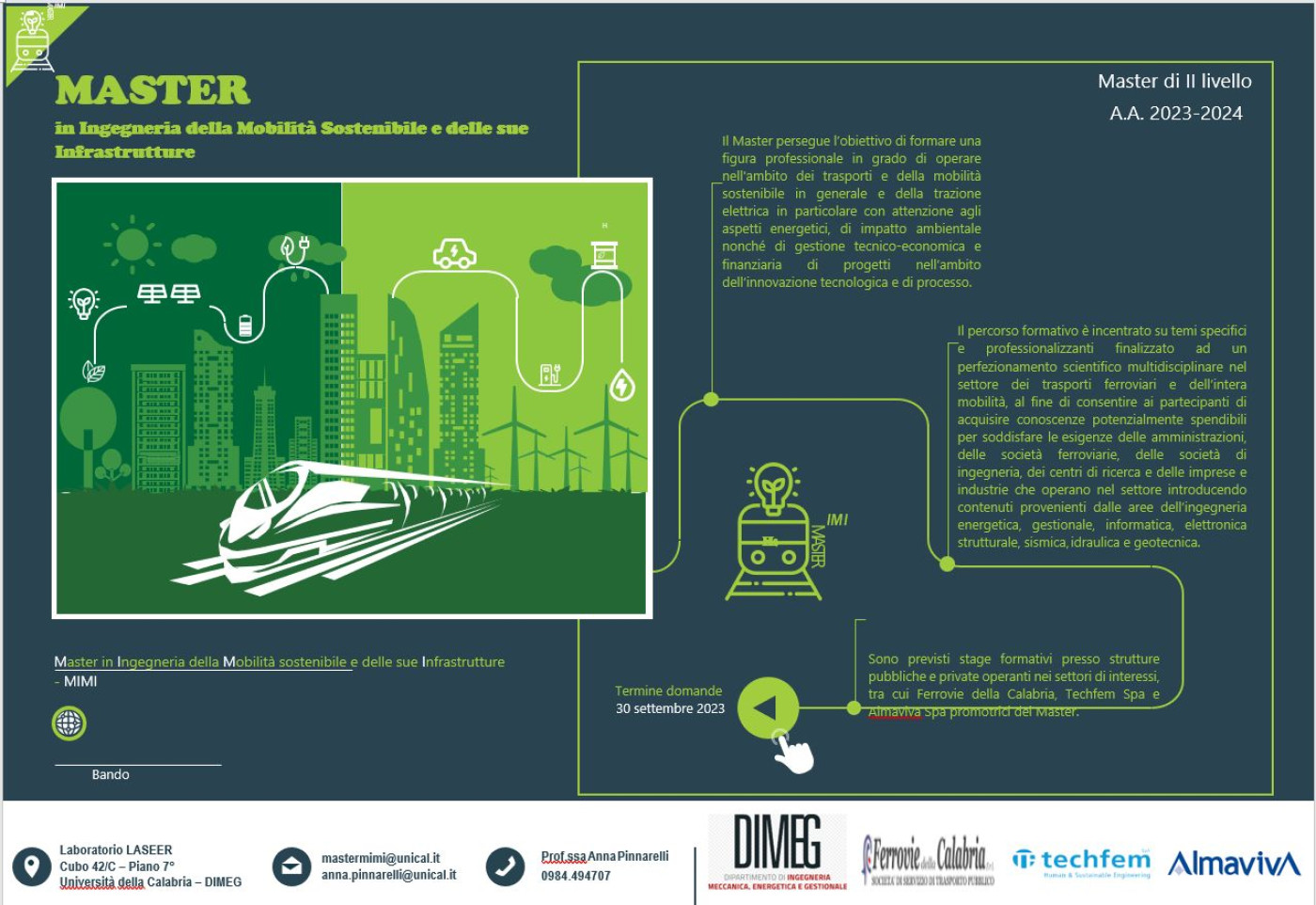 Techfem promotes 2nd level Master in “Engineering of Sustainable Mobility and its Infrastructures”