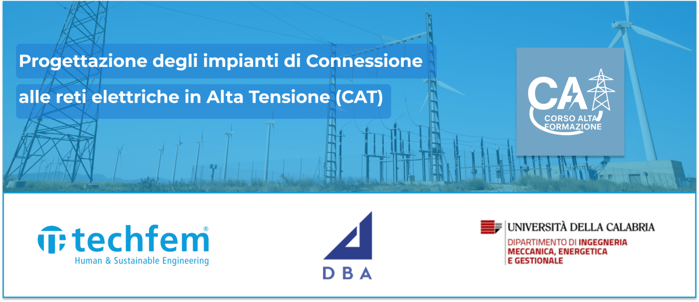 Progettazione degli impianti di Connessione alle reti elettriche in Alta Tensione (CAT)