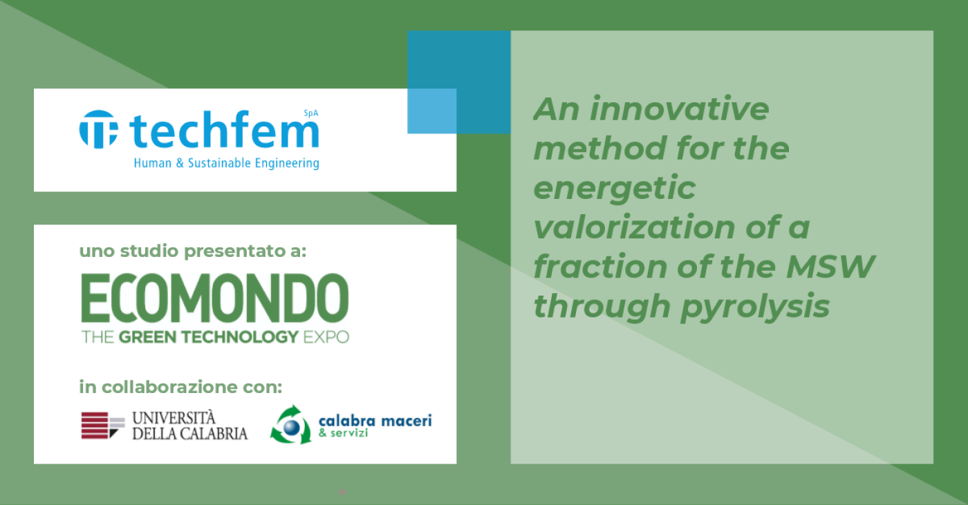 Ecomondo 2020: online our Poster about Pyrolysis