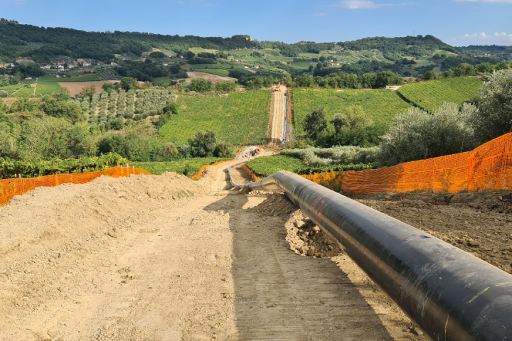 “Hydrogen-ready” pipeline Foligno-Gallese