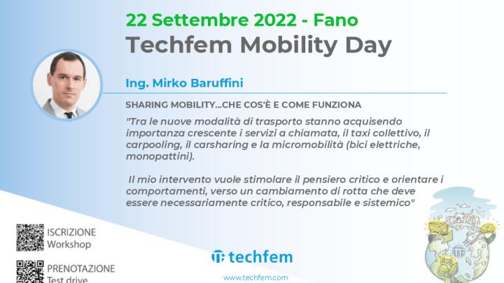 Techfem Mobility Day - Muoversi con Sostenibilità Fano 22.09.2022