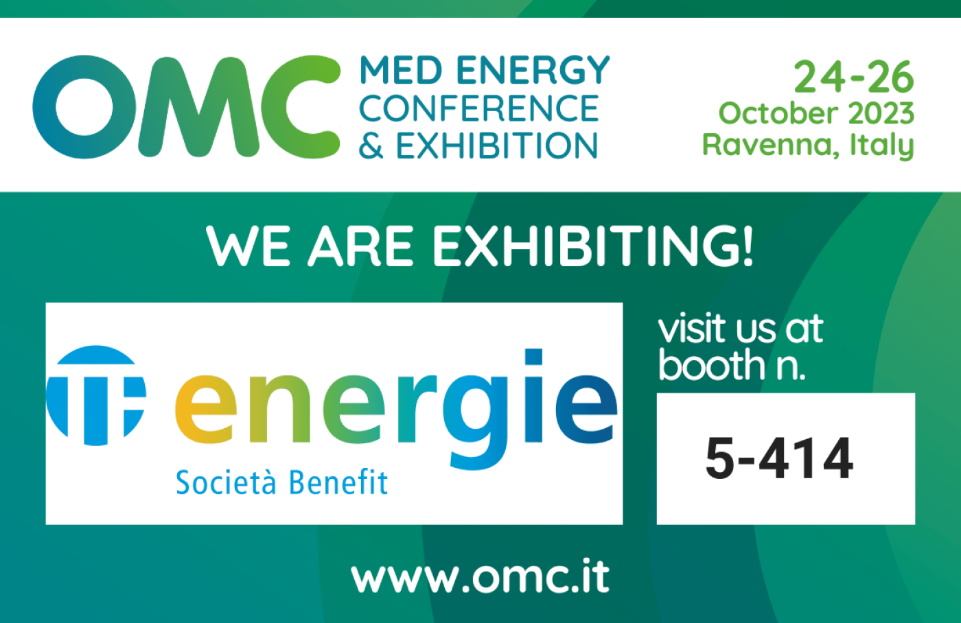 Energie Techfem at OMC Med Energy Conference & Exhibition 2023.